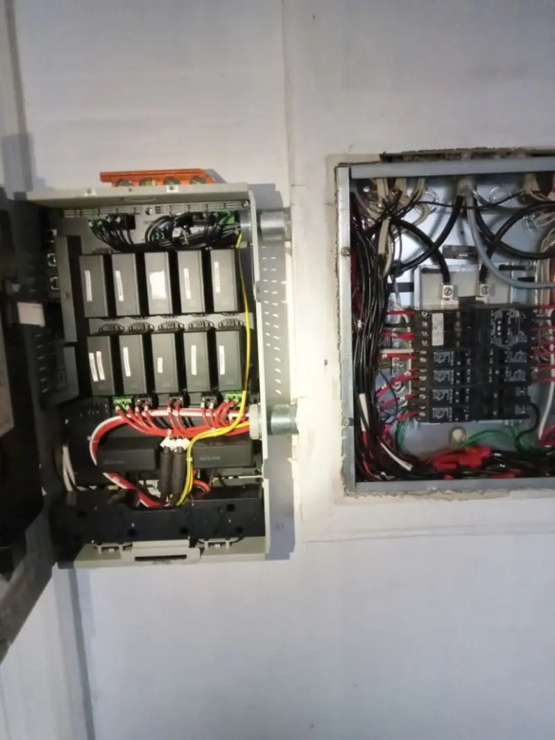 Electrical panel upgrade completed for Electrical Inspection in Blackstone